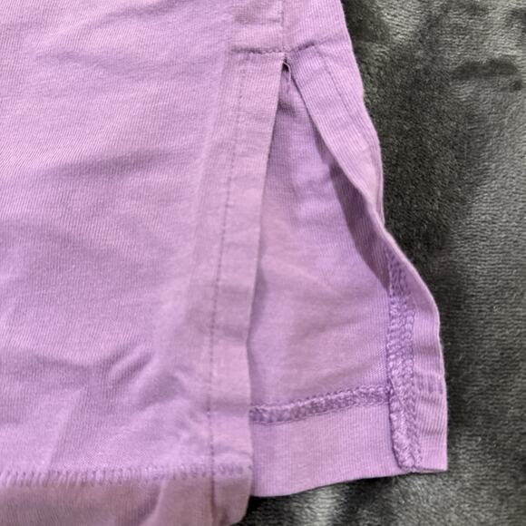 LOT OF 2! GAP O/sized Pocket Crewneck Tee Wmns XS/S Lavender&Cantaloupe - Picture 7 of 9